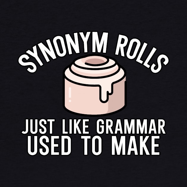 Synonym rolls just like grammar used to make by maxcode